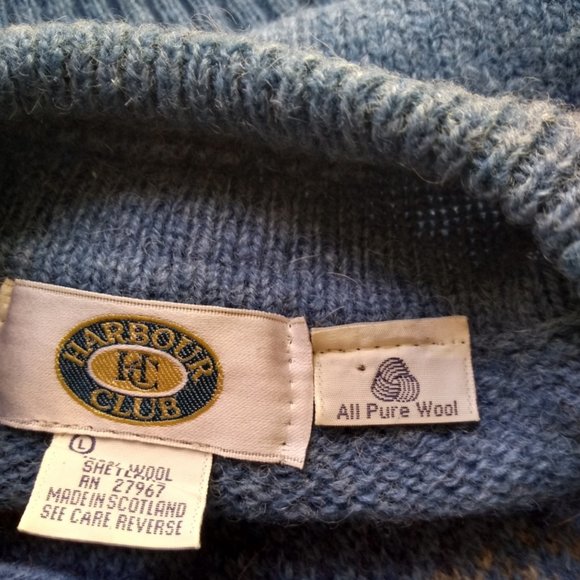 Pure Wool Scotland Mens Sweater - Picture 2 of 6